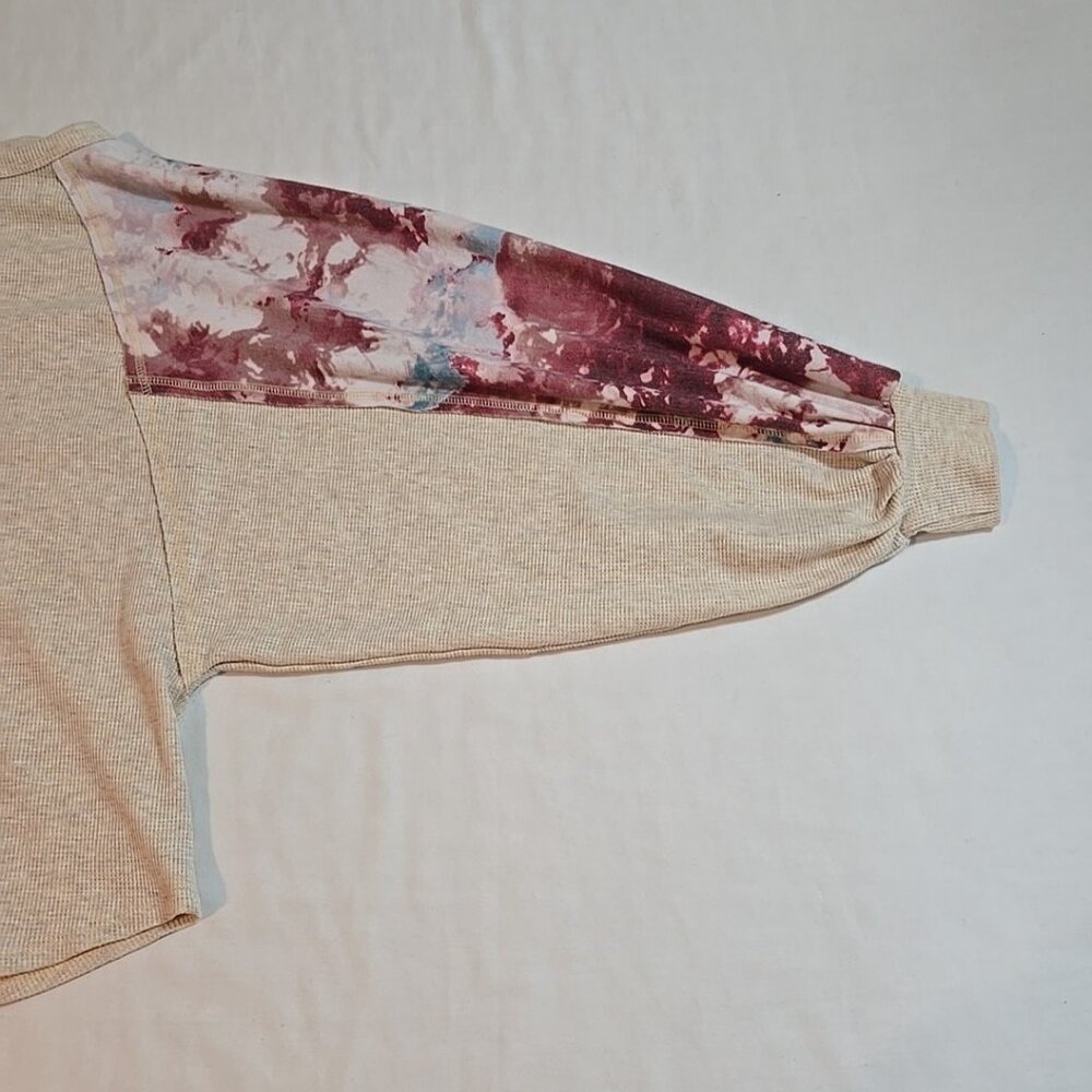 Hailey & Co Waffle Knit Dolman Sleeves Womens Size L - Picture 5 of 10